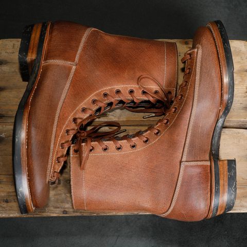 View photo of Unsung Prototype LTT in Horween Natural Waxed Flesh