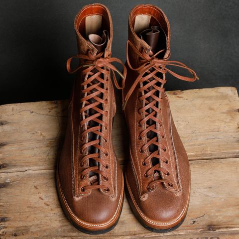 View photo of Unsung Prototype LTT in Horween Natural Waxed Flesh