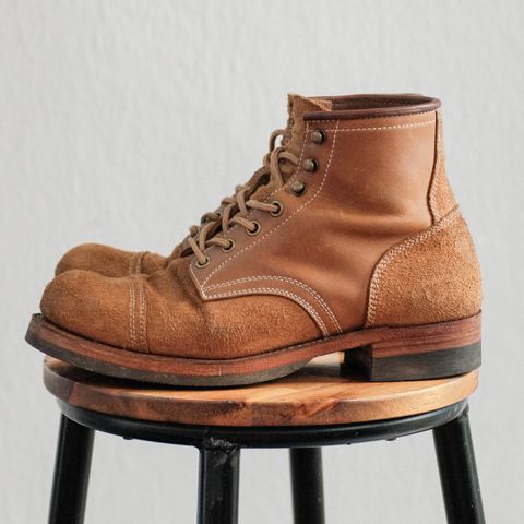 Akito Heritage Boots in Unknown Leather