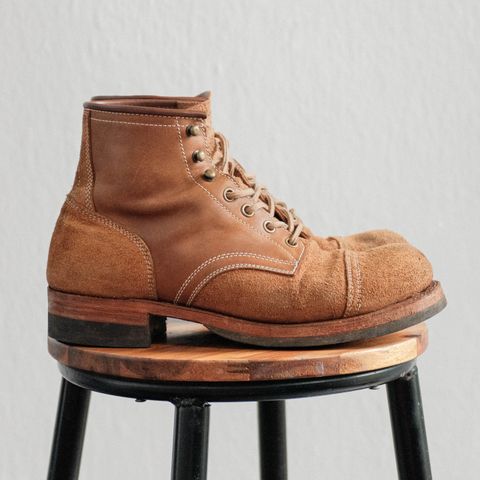 Akito Heritage Boots in Unknown Leather