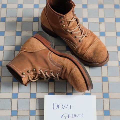 Akito Heritage Boots in Unknown Leather