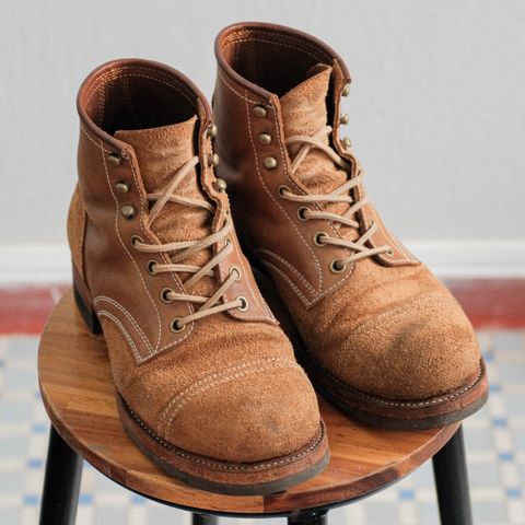 Akito Heritage Boots in Unknown Leather