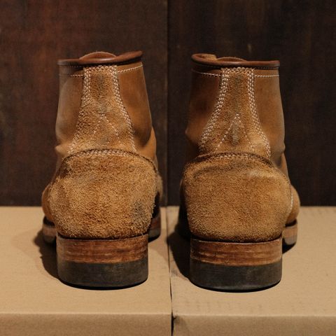 Akito Heritage Boots in Unknown Leather
