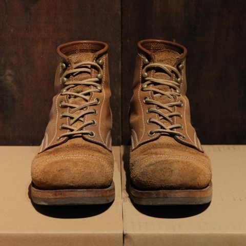 Akito Heritage Boots in Unknown Leather