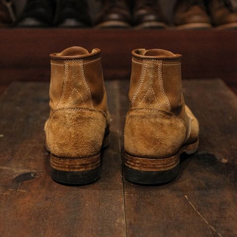 Akito Heritage Boots in Unknown Leather
