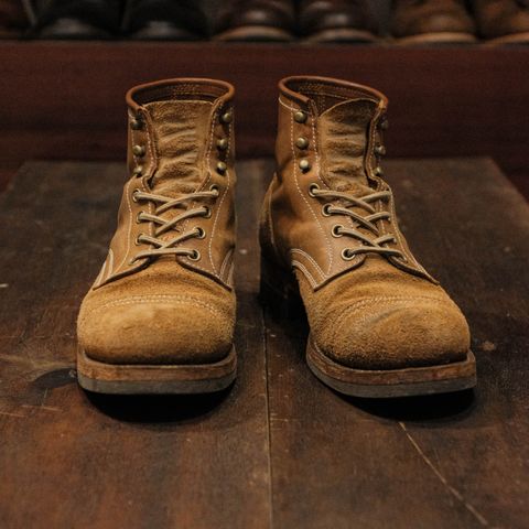 Akito Heritage Boots in Unknown Leather
