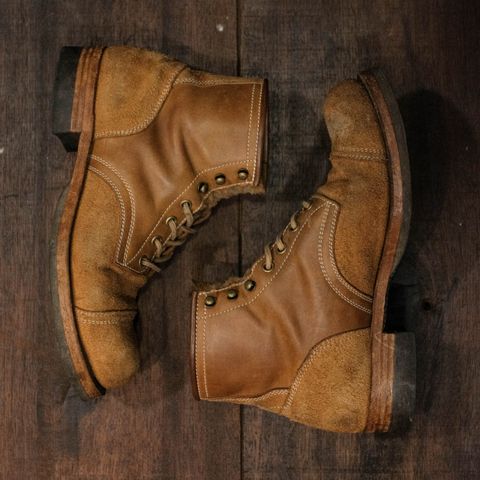 Akito Heritage Boots in Unknown Leather