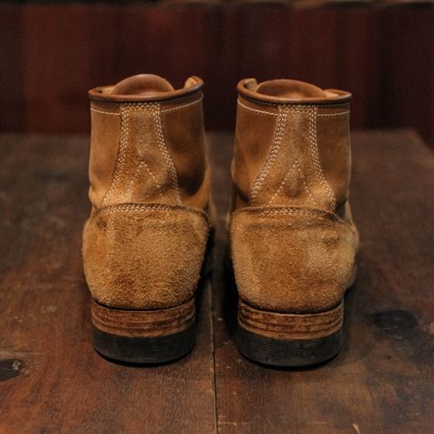 Akito Heritage Boots in Unknown Leather