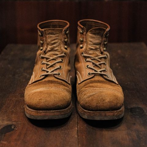 Akito Heritage Boots in Unknown Leather