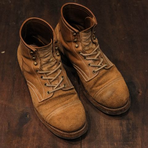 Akito Heritage Boots in Unknown Leather
