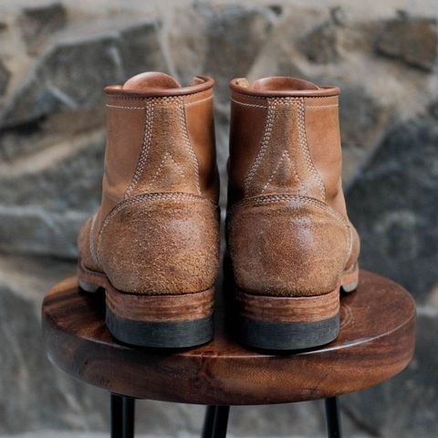Akito Heritage Boots in Unknown Leather
