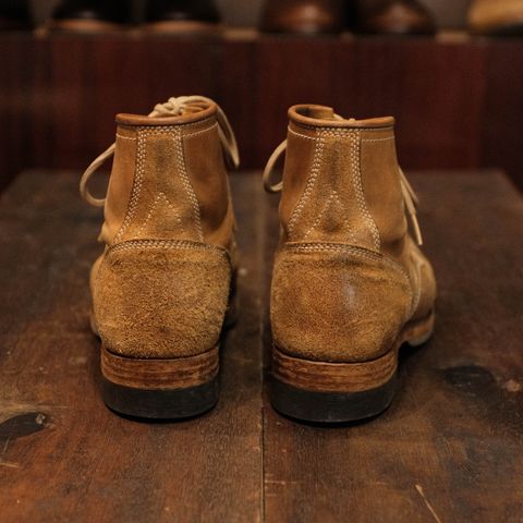 Akito Heritage Boots in Unknown Leather