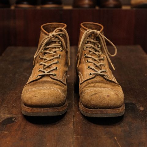 Akito Heritage Boots in Unknown Leather
