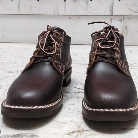 Nicks Comstock in Horween Brown Waxed Flesh