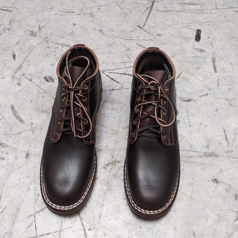 Nicks Comstock in Horween Brown Waxed Flesh