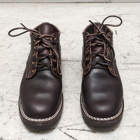 Nicks Comstock in Horween Brown Waxed Flesh