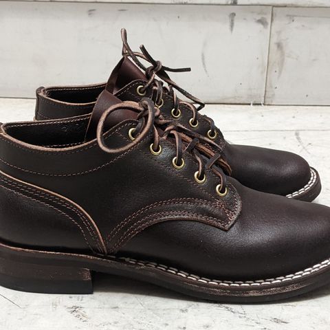 Nicks Comstock in Horween Brown Waxed Flesh