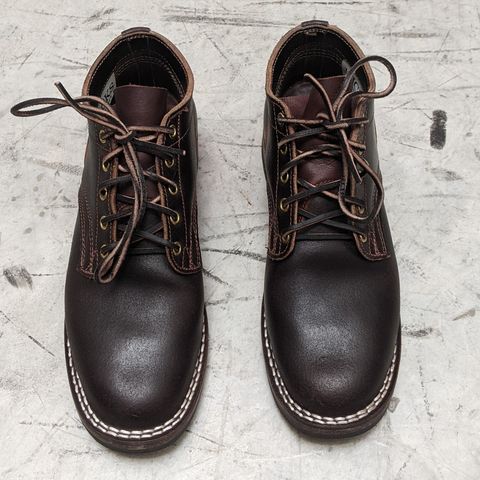 Nicks Comstock in Horween Brown Waxed Flesh