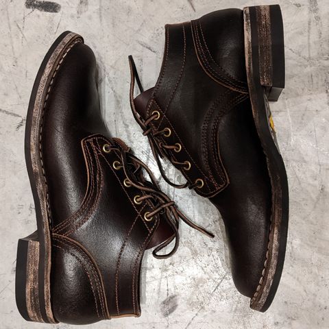 Nicks Comstock in Horween Brown Waxed Flesh