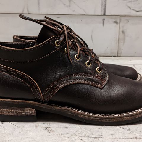 Nicks Comstock in Horween Brown Waxed Flesh