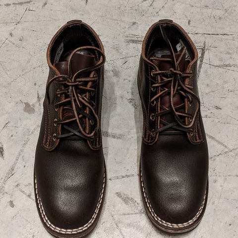 Nicks Comstock in Horween Brown Waxed Flesh