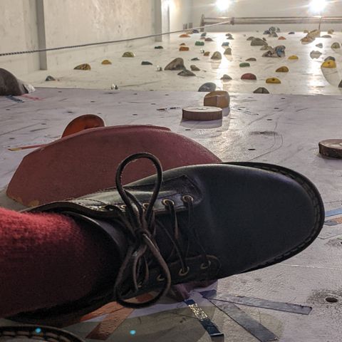 Nicks Comstock in Horween Brown Waxed Flesh