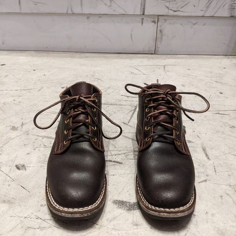 Nicks Comstock in Horween Brown Waxed Flesh
