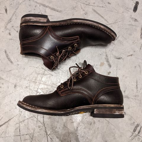 Nicks Comstock in Horween Brown Waxed Flesh