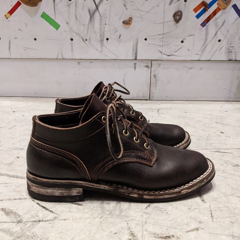 Nicks Comstock in Horween Brown Waxed Flesh