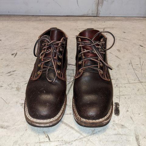 Nicks Comstock in Horween Brown Waxed Flesh