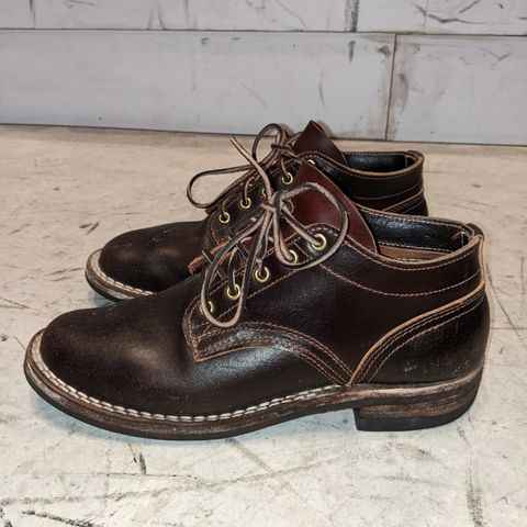 Nicks Comstock in Horween Brown Waxed Flesh
