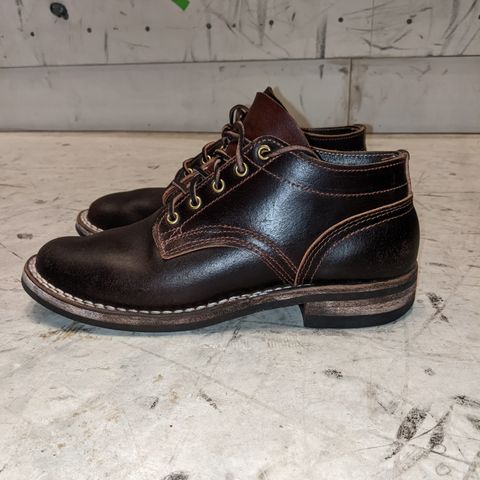 Nicks Comstock in Horween Brown Waxed Flesh