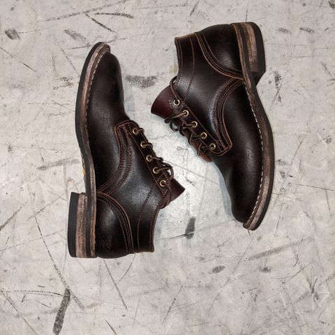 Nicks Comstock in Horween Brown Waxed Flesh