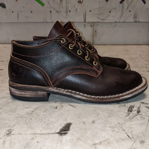 Nicks Comstock in Horween Brown Waxed Flesh