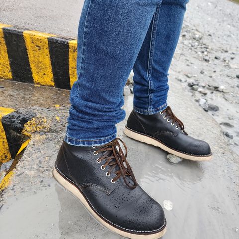 Red Wing 9870 in S.B. Foot Black Klondike