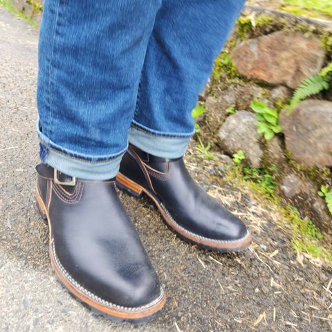 Wesco Mister Lou in Horween Black Chromexcel Horsehide