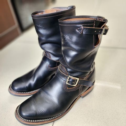 Wesco Mister Lou in Horween Black Chromexcel Horsehide