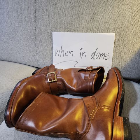 Briselblack The Keeper 'Type 2' Engineer Boot in Maryam Toscanello Horsebutt