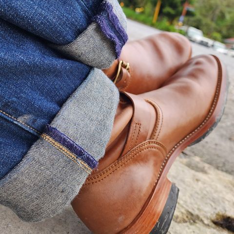 Briselblack The Keeper 'Type 2' Engineer Boot in Maryam Toscanello Horsebutt