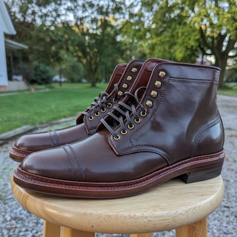 Alden x Stitchdown Stitchup 3 in Horween Ravello Shell Cordovan