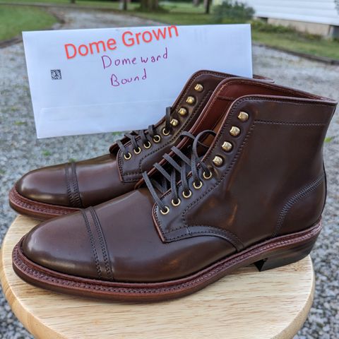 Alden x Stitchdown Stitchup 3 in Horween Ravello Shell Cordovan