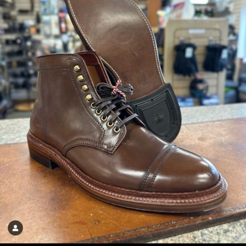 Alden x Stitchdown Stitchup 3 in Horween Ravello Shell Cordovan