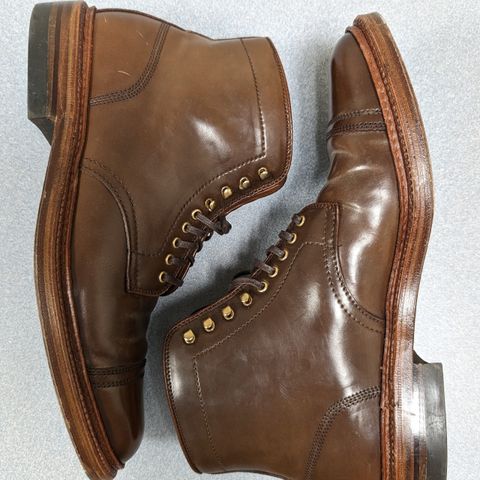 Alden x Stitchdown Stitchup 3 in Horween Ravello Shell Cordovan
