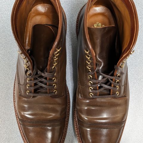 Alden x Stitchdown Stitchup 3 in Horween Ravello Shell Cordovan
