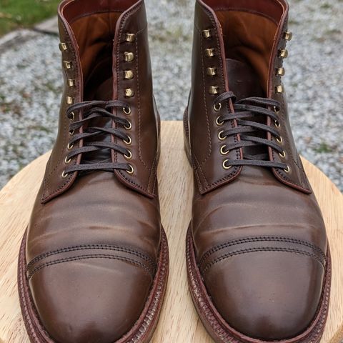 Alden x Stitchdown Stitchup 3 in Horween Ravello Shell Cordovan
