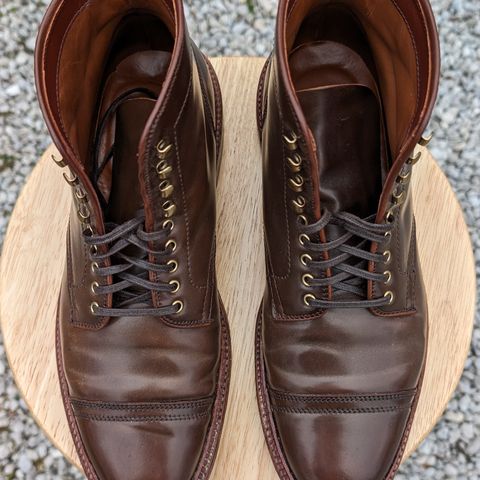 Alden x Stitchdown Stitchup 3 in Horween Ravello Shell Cordovan