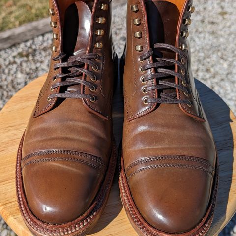 Alden x Stitchdown Stitchup 3 in Horween Ravello Shell Cordovan