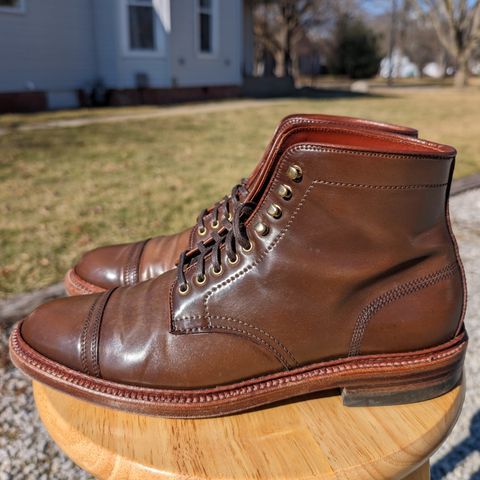 Alden x Stitchdown Stitchup 3 in Horween Ravello Shell Cordovan