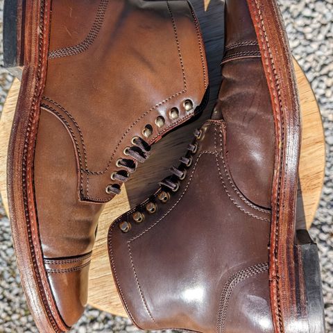 Alden x Stitchdown Stitchup 3 in Horween Ravello Shell Cordovan