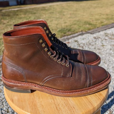 Alden x Stitchdown Stitchup 3 in Horween Ravello Shell Cordovan